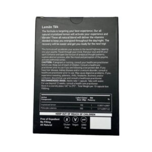 NOOT (Lemon TeK) Microdose Mushroom Capsules