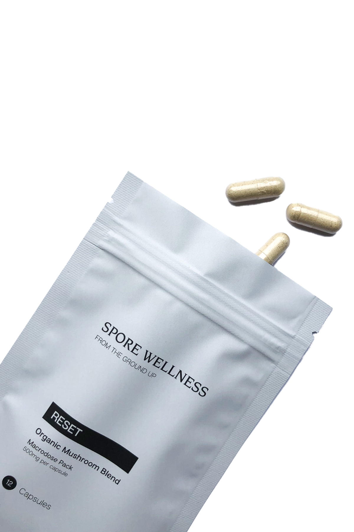 Spore Wellness (Reset) Macrodosing Mushroom Capsules (Golden Teachers or Penis Envy) Macrodosing Mushroom Capsule