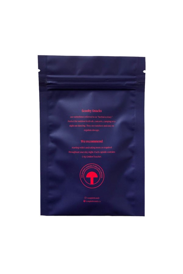 Temple Scooby Snacks Mushroom Party Capsules Temple Scooby Snacks Mushroom Party Capsules