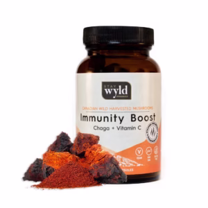 Stay Wyld Organics – Chaga Immunity Boost Mushroom Capsules